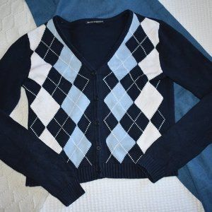 Brandy Melville argyle sweater